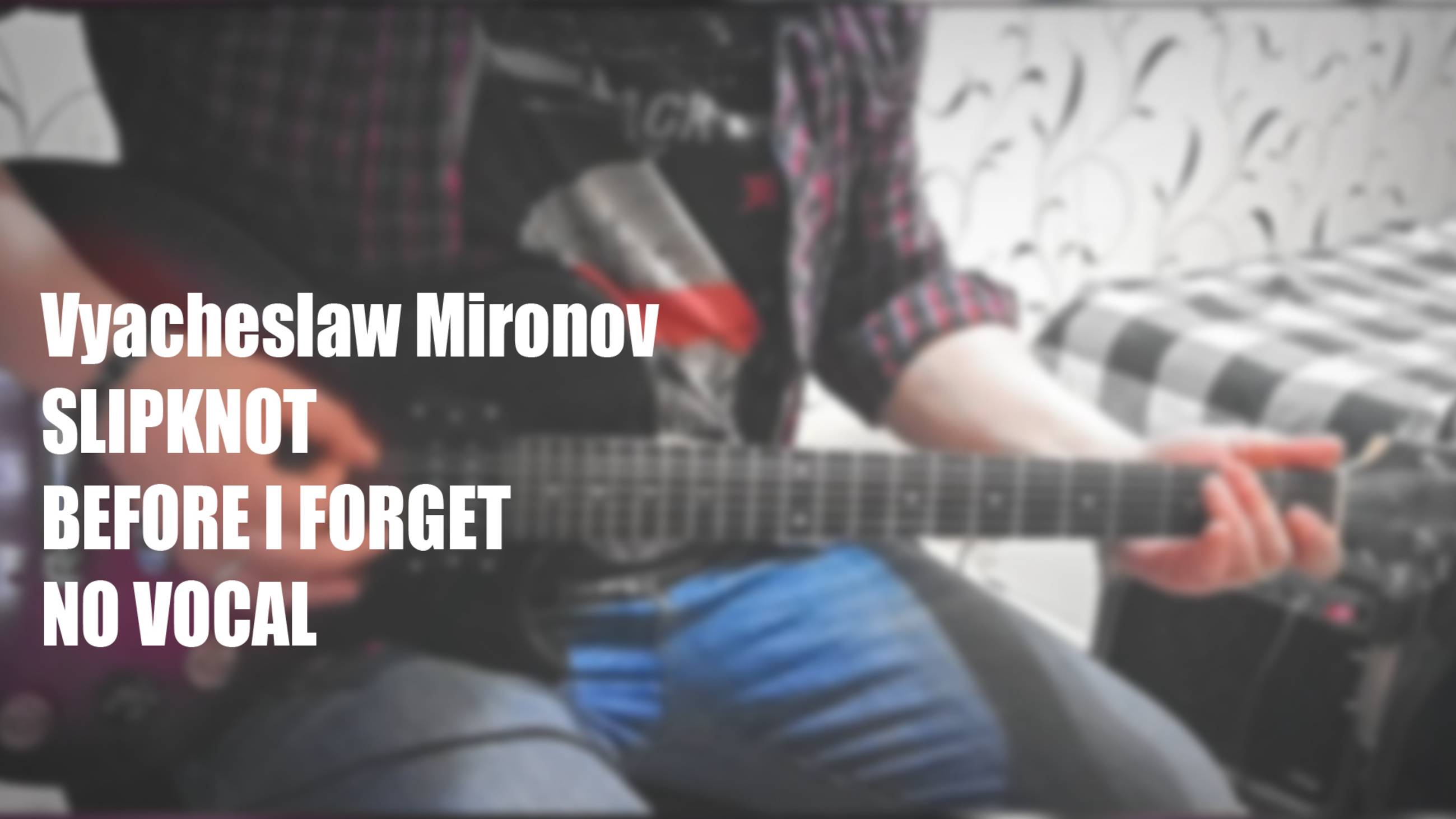 Slipknot - Before I Forget (no vocal)
