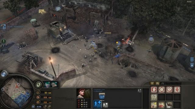 Прохождение на ЭКСПЕРТЕ Company of Heroes - Opposing Fronts. Часть 21. Освобождение Кан. Карпике!