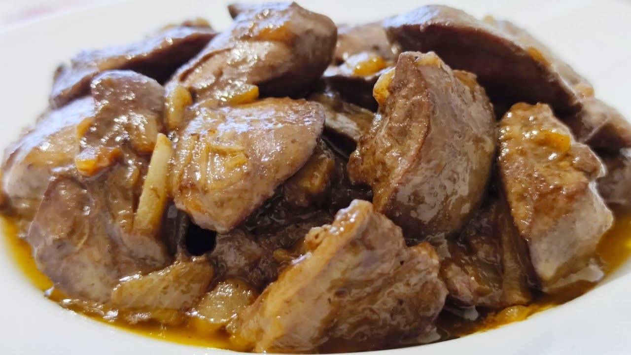 Нежнейшая куриная печень с луком ! как приготовить куриную печень чтоб она была нежной и вкусной