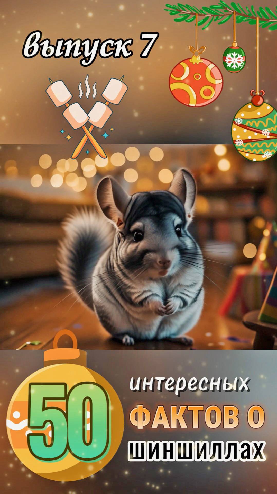 50 интересных фактов о шиншиллах - выпуск 7