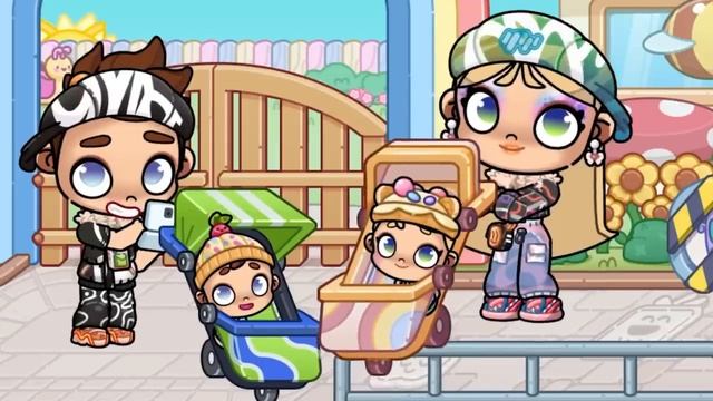 MilaGameОТДЫХ С БАБУШКОЙ И ДЕДУШКОЙ 陸👴 AVATAR WORLD ИСТОРИЯ 💕 РУТИНА СЕМЬИ 👨👩👧👦 ОБНОВЛЕНИЕ