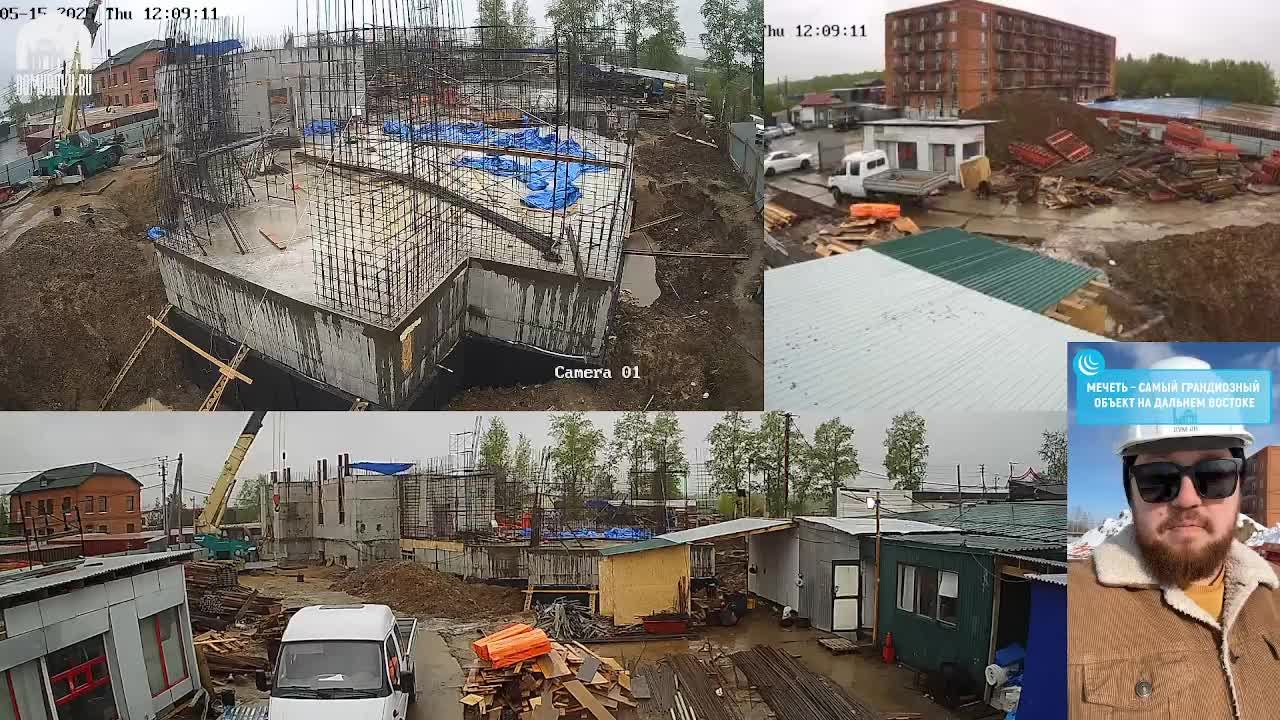 15.05.2025 - СТРОИТЕЛЬСТВО ПЕРВОЙ ДАЛЬНЕВОСТОЧНОЙ СОБОРНОЙ МЕЧЕТИ