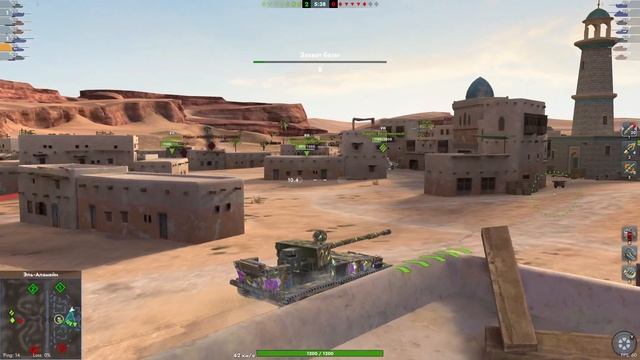 StaFei43Rus #1. World of Tanks Blitz. Попал в роковую ситуацию в поле! Бой на СУ-130ПМ!