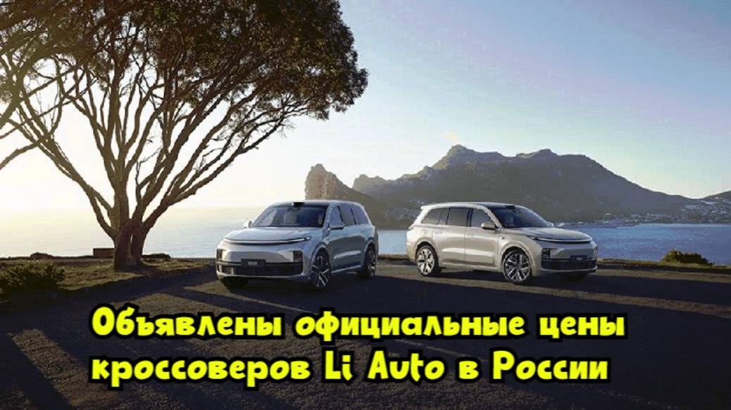 Объявлены официальные цены кроссоверов Li Auto в России