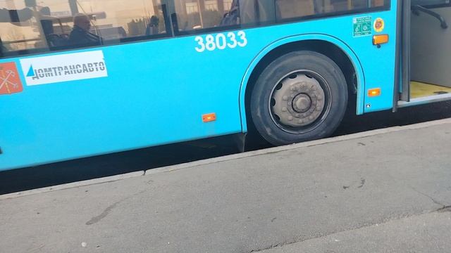 15 мая 2025 г. Автобус 96 маршрут МАЗ-203.947 38033 Софийская Улица