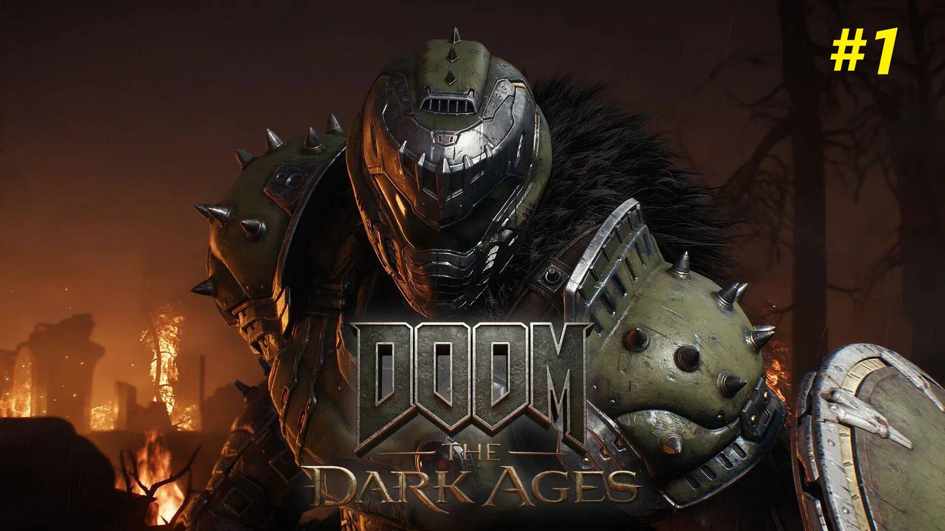 Прохождение игры Doom: The Dark Ages. Прохождение #1. Глава1-Деревня Калим. Глава 2-Гебет.