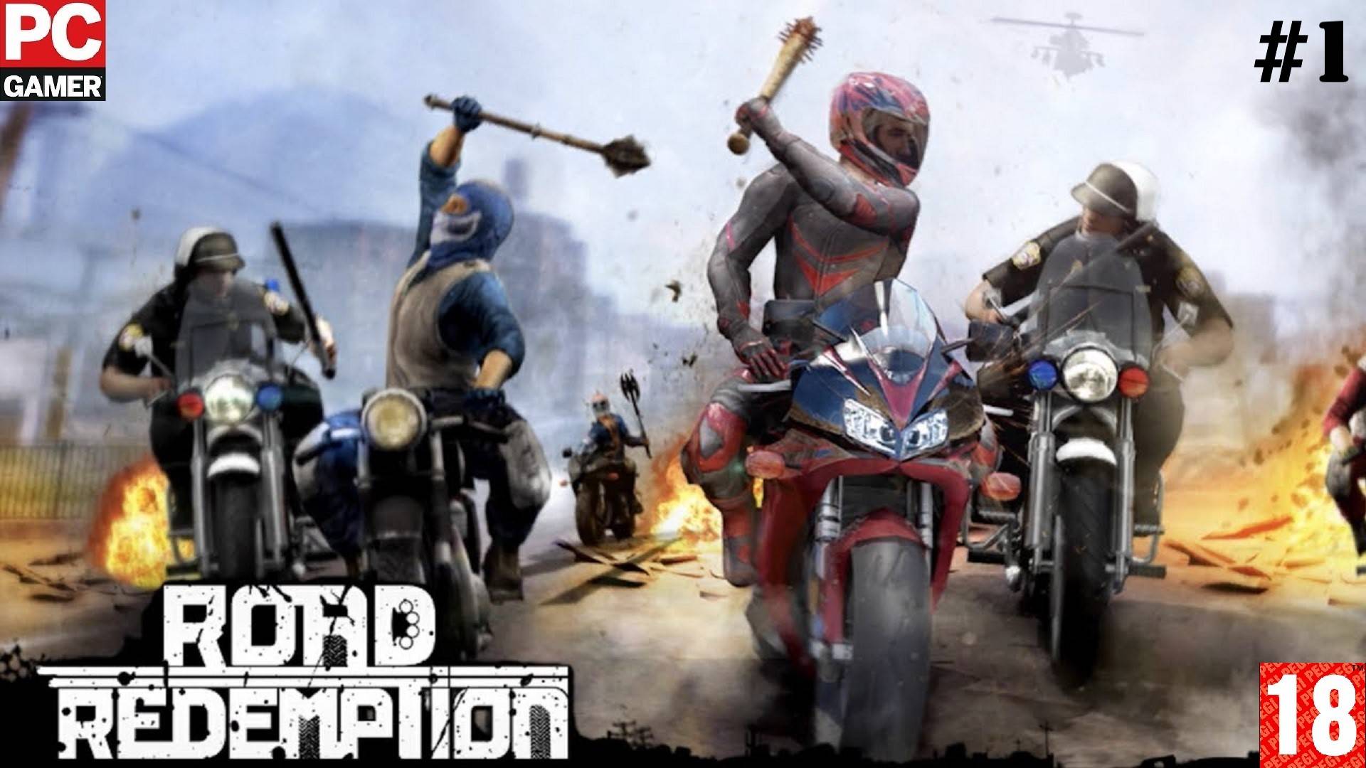 Road Redemption: Revengers Assemble (2019) (PC) - Прохождение #1. (без комментариев) на Русском.