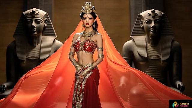 "Nubian Nights – A Hypnotic Egyptian Belly Dance in the Pharaoh’s Court | Arabic Traditional Mus
