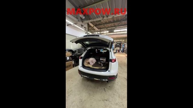 Замена электроприводов багажника на Mazda CX-9 2017+ (Мазда СХ9). Отзыв клиента после замены.