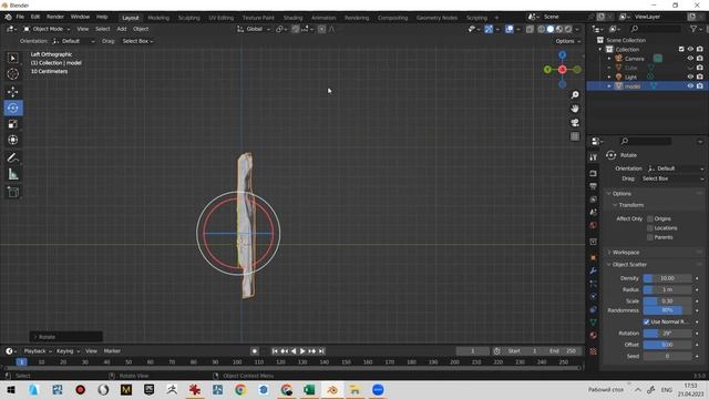 Blender раскраска фотограмметрической модели 2