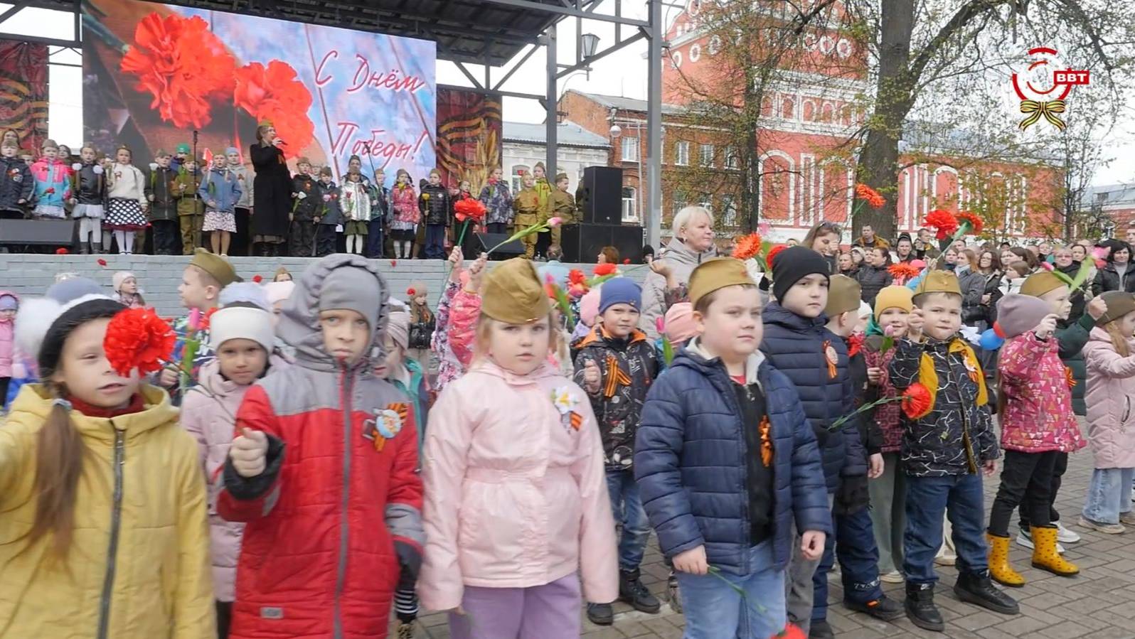 Праздничные мероприятия в Венециановском сквере