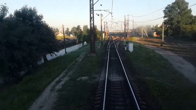 Ст. НД-Узел Игренский парк Глазами локомотивной бригады