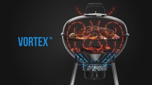 VORTEX™ - система управления жаром в сферических грилях Napoleon III-го поколения