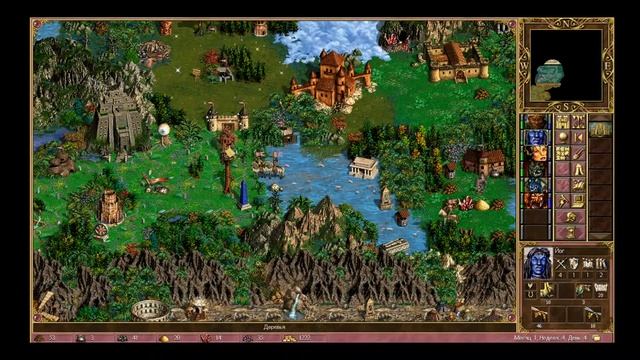 Heroes 3 [Dreamland XL - Путешествие Тазара] - #4 В Болотном раю