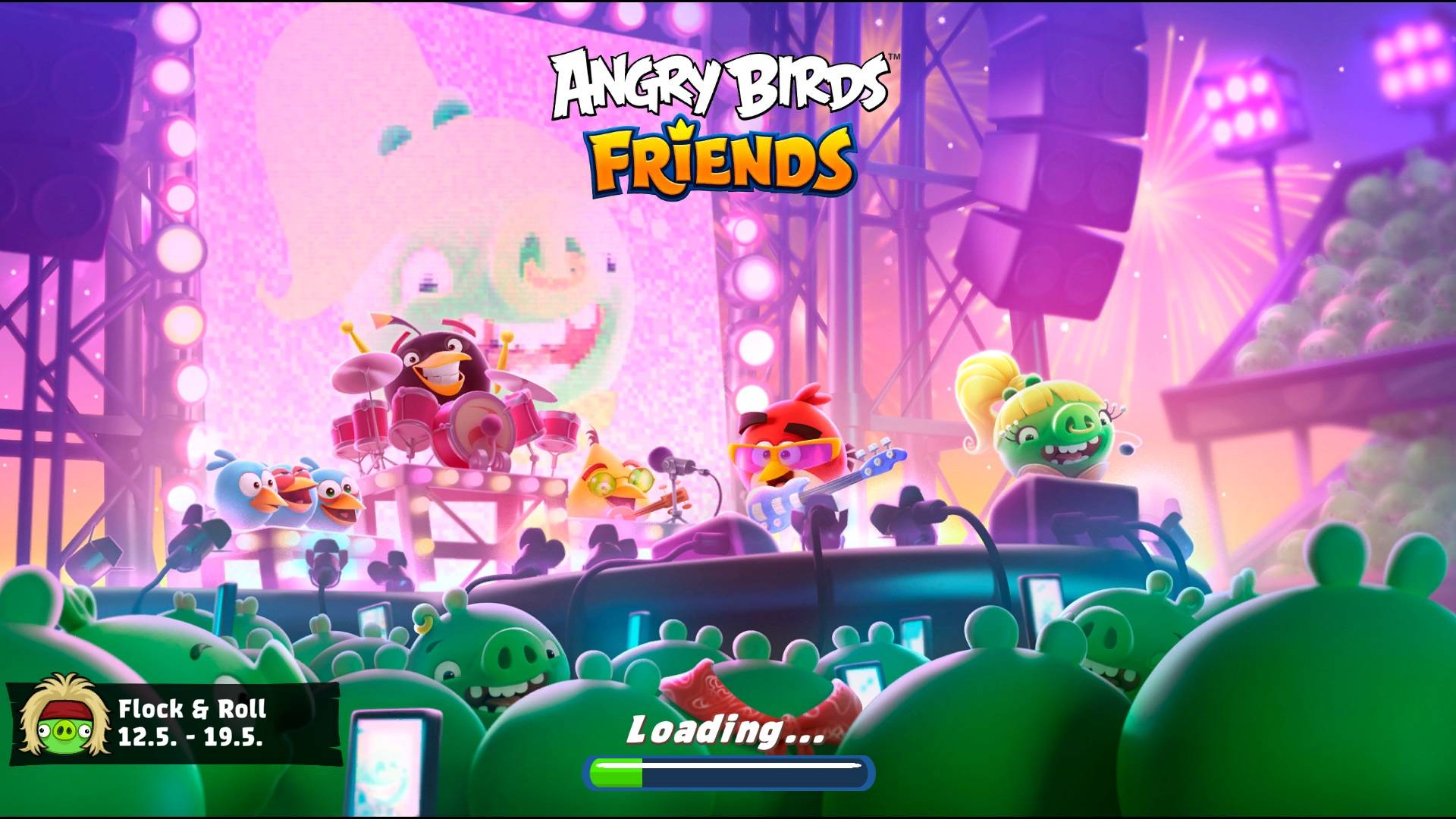 Angry Birds Friends. Flock & Roll 1 (15.05.2025). 3 звезды. Прохождение от SAFa