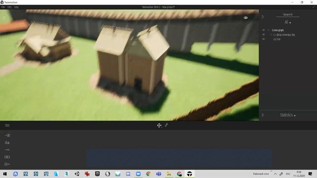 Twinmotion строим фрагмент крепости 17 в. ч.1