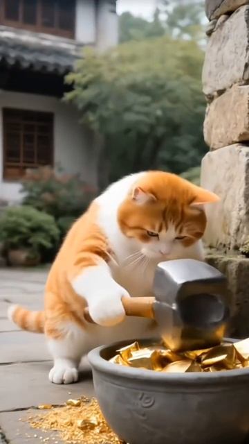 Котик стал богатым. 😻