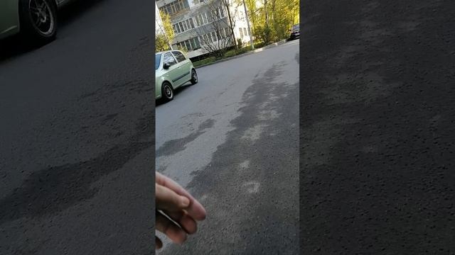 Прогулка в Невском районе в день подписания об окончании войны
у парка Есенина