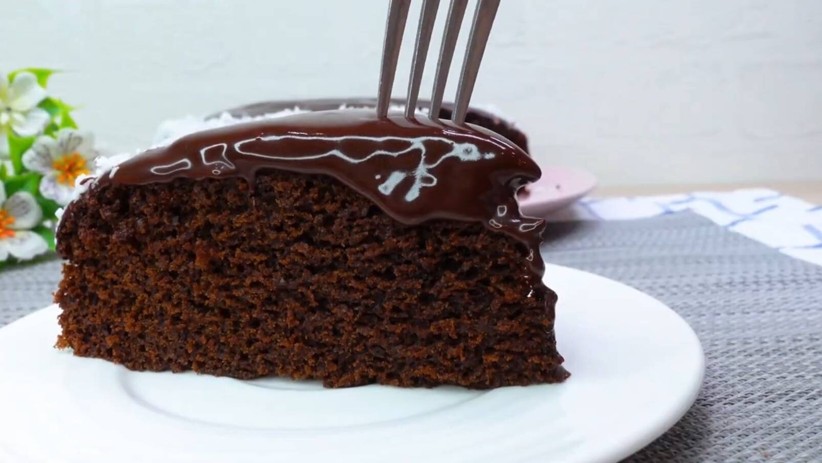Секрет ИДЕАЛЬНОГО ШОКОЛАДНОГО ТОРТА 🎂😍 Легче НЕ БЫВАЕТ!