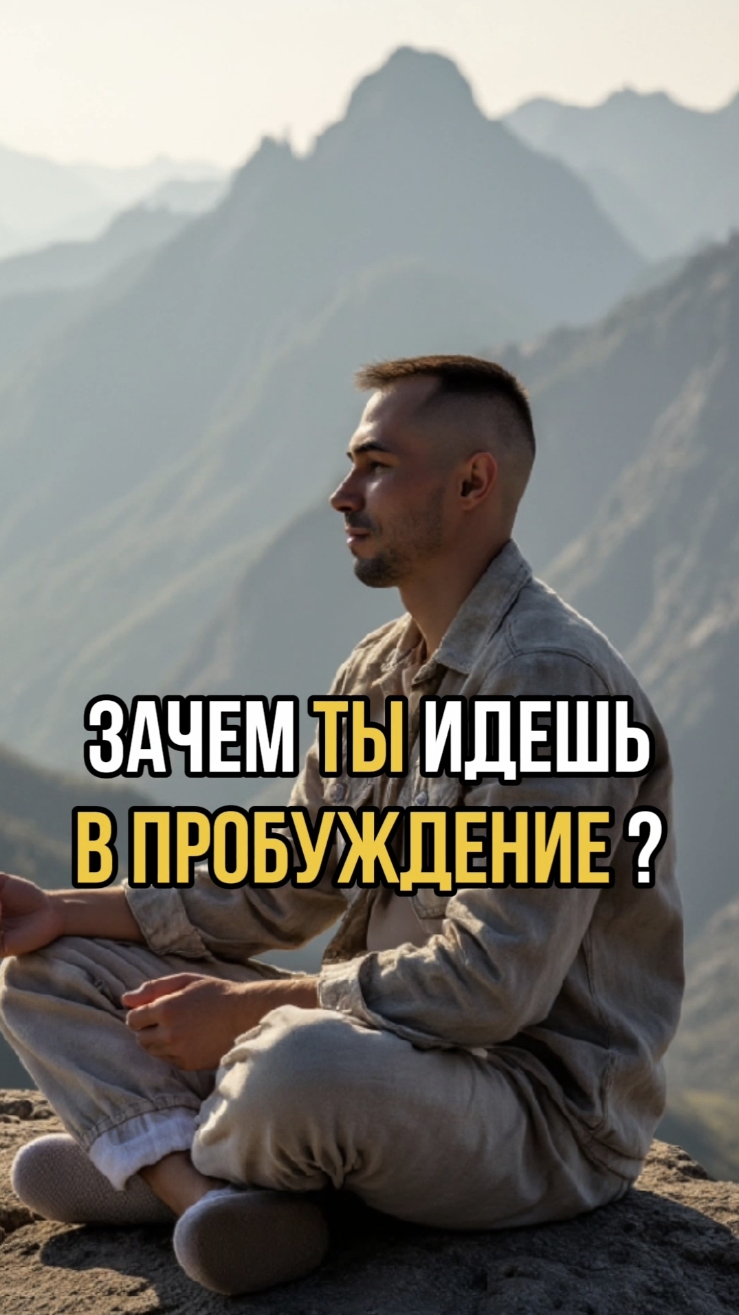 ЗАЧЕМ ТЫ ИДЕШЬ В ПРОБУЖДЕНИЕ?