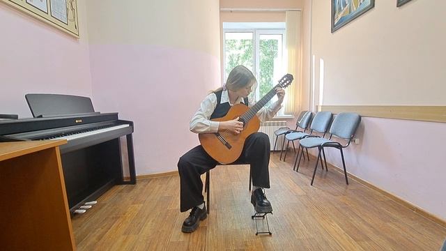 Зыкова Анастасия - В. Козлов "Белые голуби"