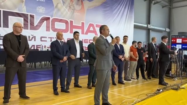 Студенты СОГУ - участники чемпионата национальной студенческой лиги по спортивной борьбе