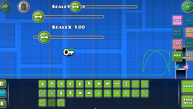 КАК СДЕЛАТЬ АНИМАЦИЮ ИСЧЕЗНОВЕНИЕ СТЕНЫ КОГДА БЕРЁШЬ КЛЮЧ | Geometry Dash