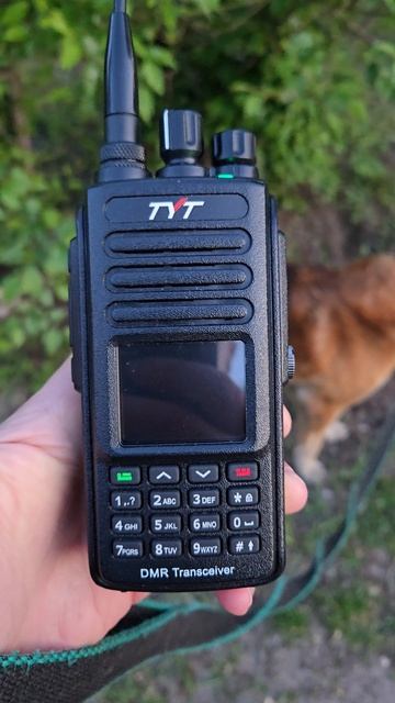 TYT MD-UV390 помехи от дисплея
