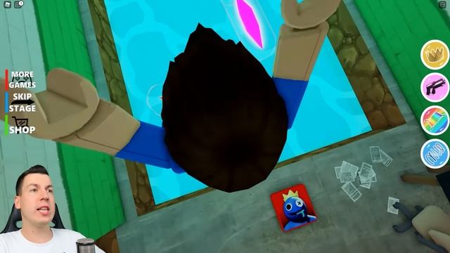 ВЛАДУС ИГРАЕТ  😱 СБЕЖАЛ От РАДУЖНЫХ ДРУЗЕЙ в ROBLOX !