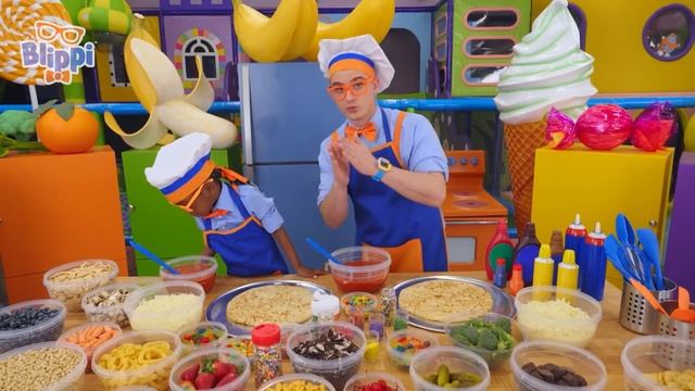 Испытание сумасшедшей пиццы от Blippi! 🍕