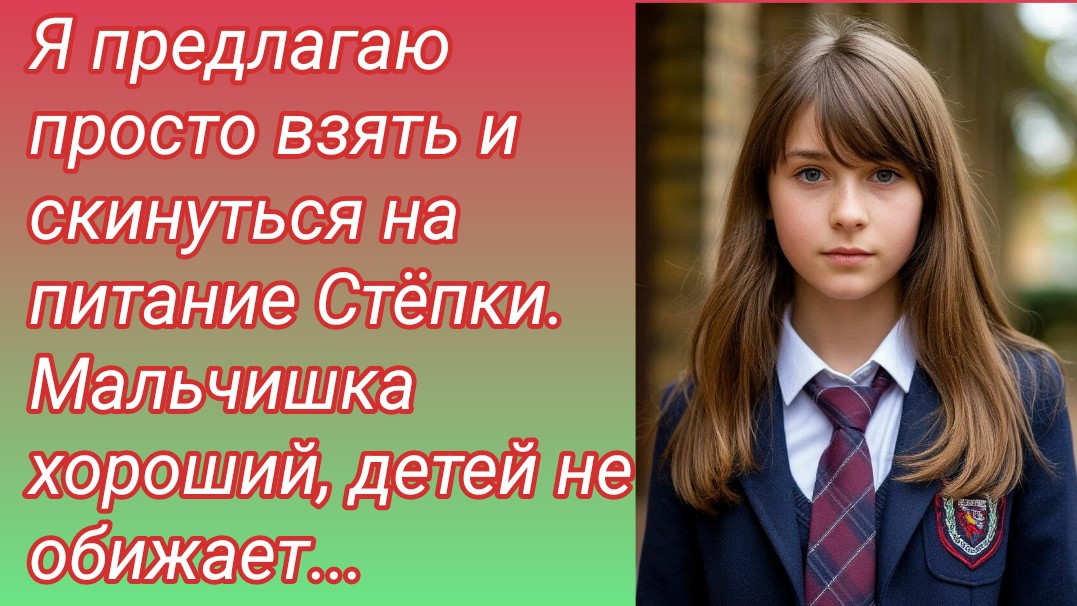 Жизненные истории/Я предлагаю просто взять и скинуться на питание Стёпки../Аудиорассказ