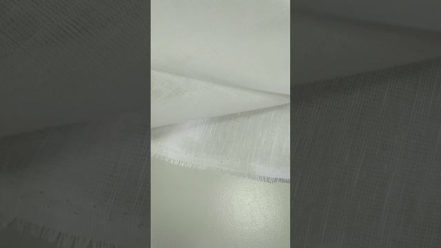 Льняная тюль , вуаль натуральная , со льном. Полупрозрачная , для изготовления штор , гардин, тюли ,