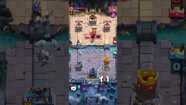 Clash Royale очень сложный бой был