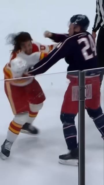 Lomberg and Olivier square off for a spirited tilt 👊