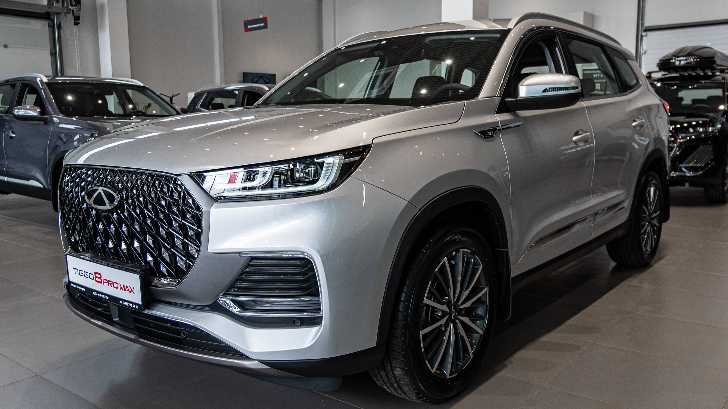 CHERY TIGGO 8 PRO MAX (Elite) Серебристый серый