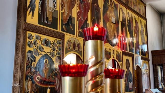 В Вознесенском кафедральном соборе г. Колпашево недавно появилась новая икона Святителя Спиридона