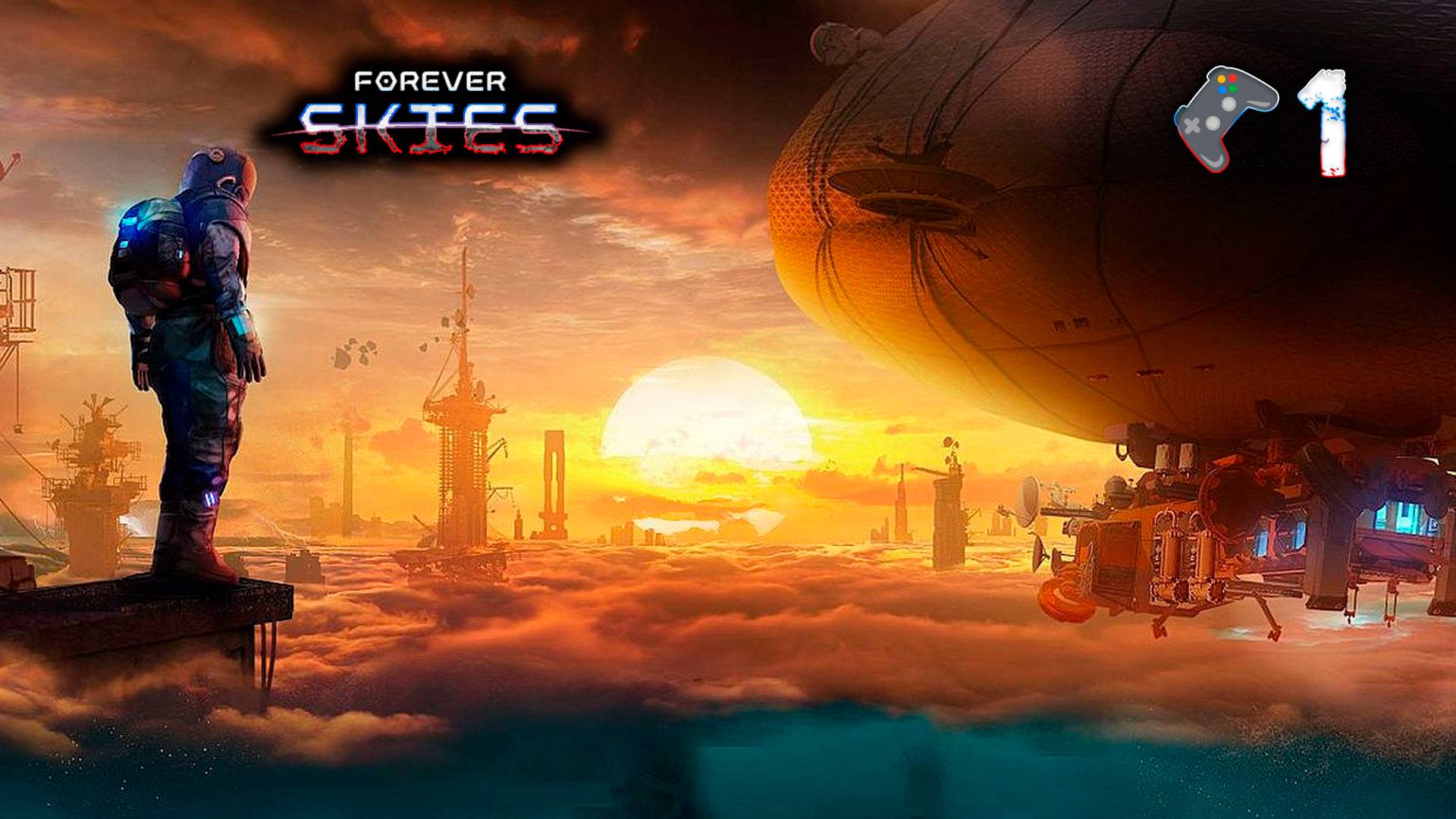 Forever Skies🎮Строим чтобы выжить🎬1 серия