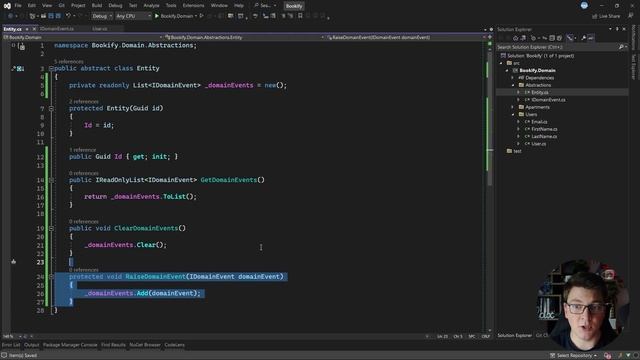 16.Introducing the Domain Events pattern to the solution