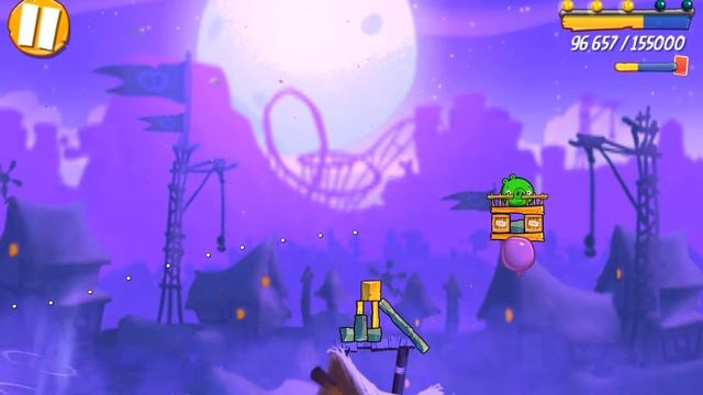Мультик Игра для детей Энгри Бердс 2 #4 Angry Birds 2 .Веселая игра для детей ломаем домики хрюшек