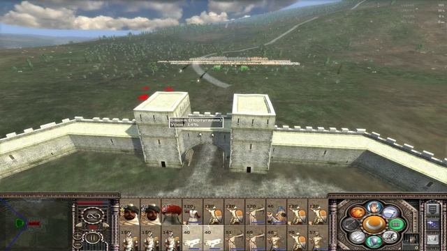 Один неверный приказ — и армия исчезла в Medieval II. TripleY