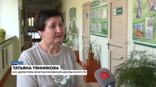 В Константиновке прошёл мастер-класс для юных воспитанниц школы искусств
