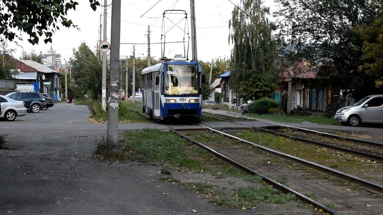 Трамвай Tatra T3SU КВР Барнаул-1151