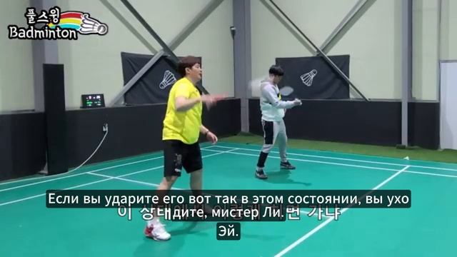 (RuSub) Бадминтон. Защита. Я собираюсь собрать их все. Основы защиты.