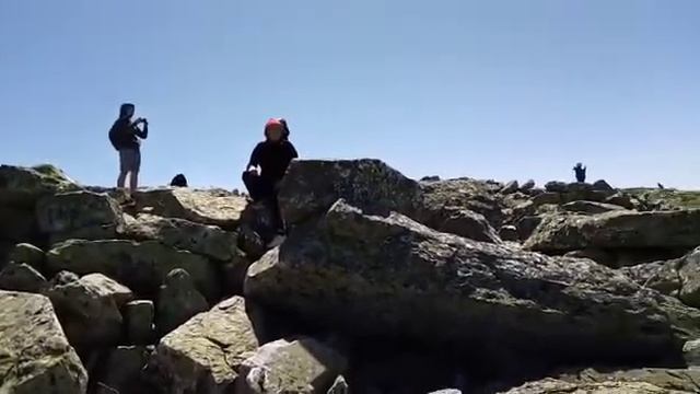 "Иремель". Восхождение. Последние 20 метров. "Ильнара дошла😄🙌🙆"