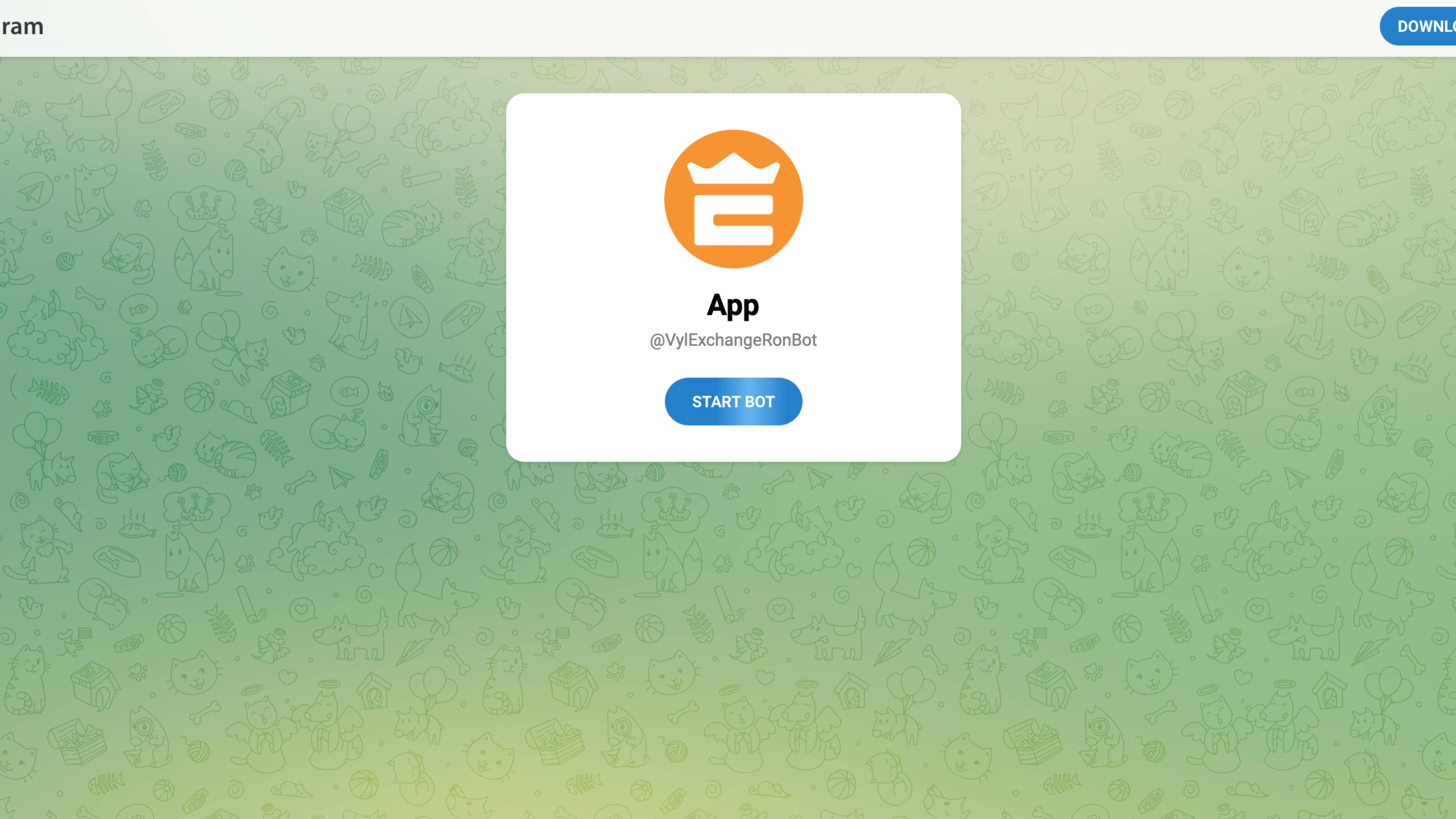 VylExchangeRonBot — развод или рабочий Telegram-бот? Обзор App Bot и отзывы