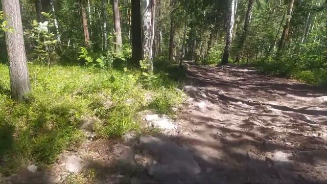 Спуск с Аракульского Шихана 2