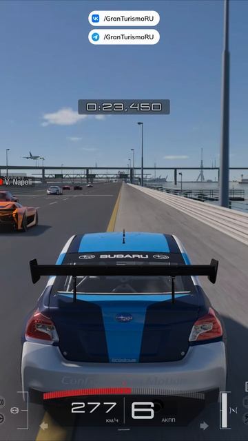 [GT7 SPEEDTEST STOCK] Subaru WRX STI Isle of Man Time Attack Car '16 (+DRS)  #GRAN_TURISMO #gt7 #gt