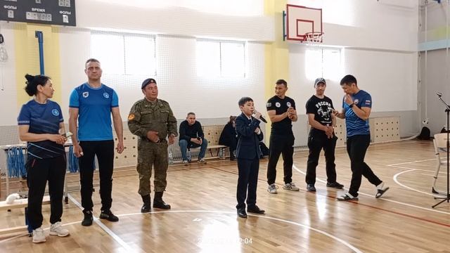 Торжественное открытие соревнования по гиревому спорту посв. 80- летию Победы среди юношей и девушек