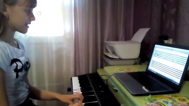 Таисия,12 лет,  "London Bridge"