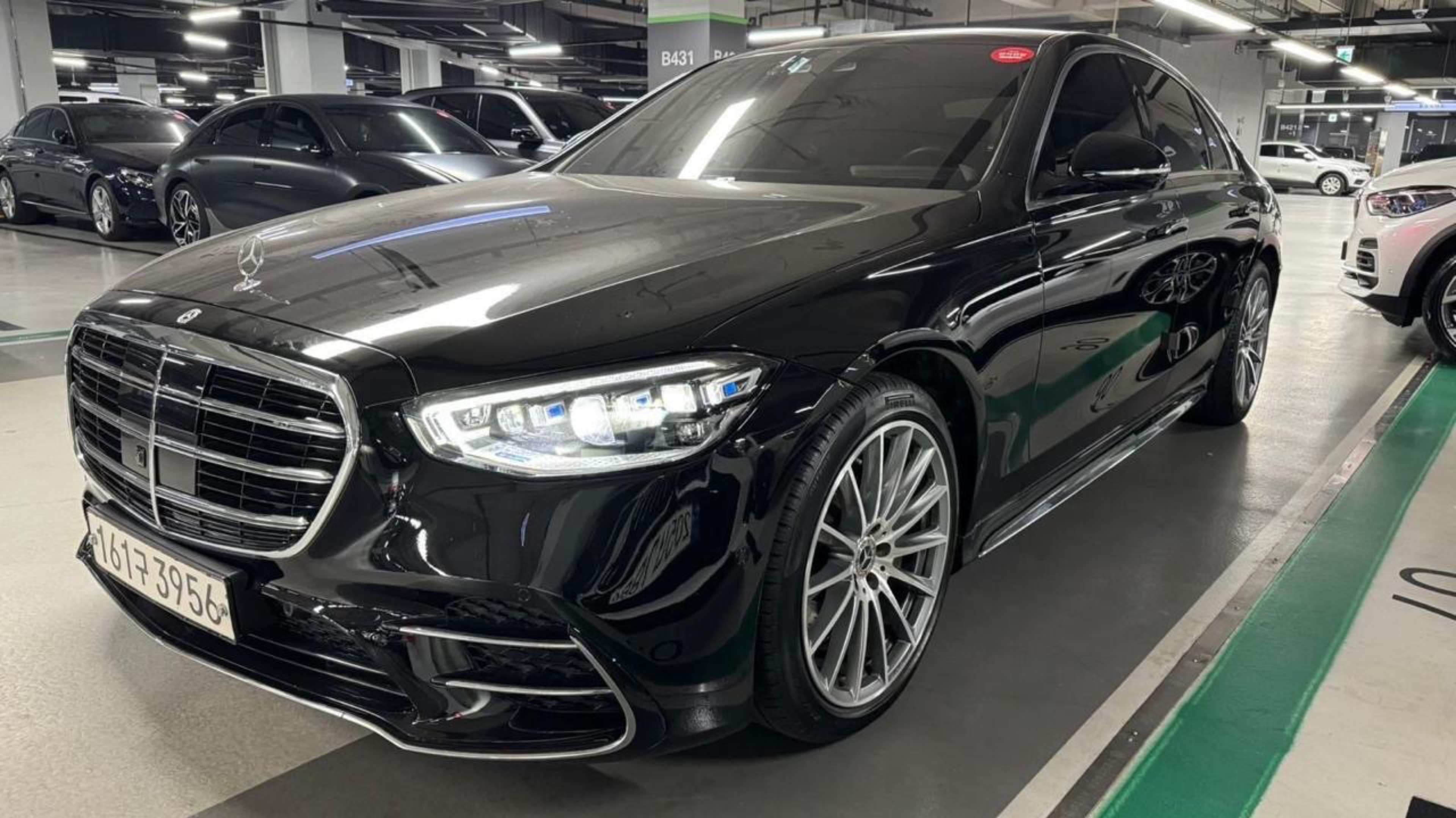 ОСМОТР В КОРЕЕ MERCEDES-BENZ S 400d 4Matic